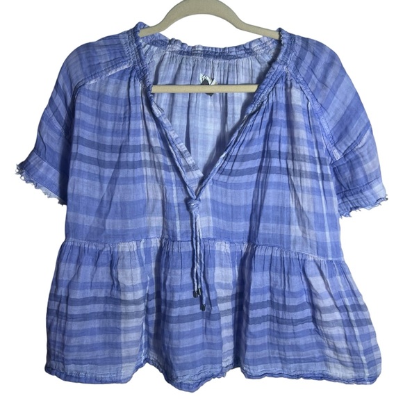 Anthropologie Pilcro Bette Babydoll Blouse, XS - Picture 2 of 14